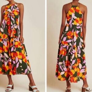Anthropologie Corey Lynn Calter Delphine Tiered Maxi Dress, size Small